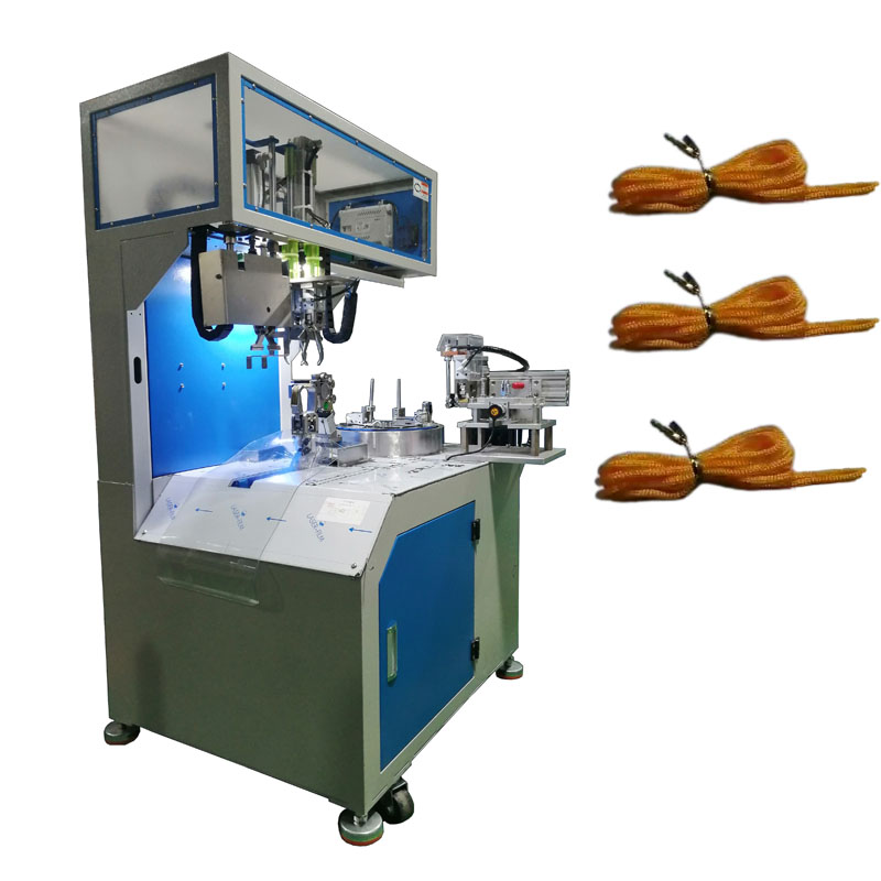 Rope Heat Cut Coil Tie Machine WPM-CRT-81ML Video