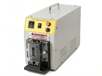 Kristályfejű RJ45 Krimpelőgép Automata 1800-3000db/óra WPM-PC1 - RJ45_Krimpelő_Gép
