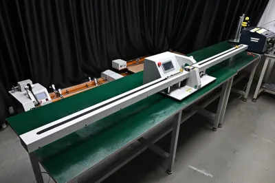 Szalagcsévélő gép + Kétoldalas húzó JW-303KL-1m