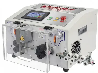 Érintőképernyős huzalcsupaszító vágógép 0,1-10 mm² WPM-JE2S - Automata_Vezeték_Csupaszító_Gép