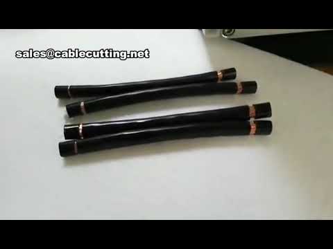 70 Square Automatic Computer Cutting And Peeling Machine Multi Stranded Sheathed Cables For Factory