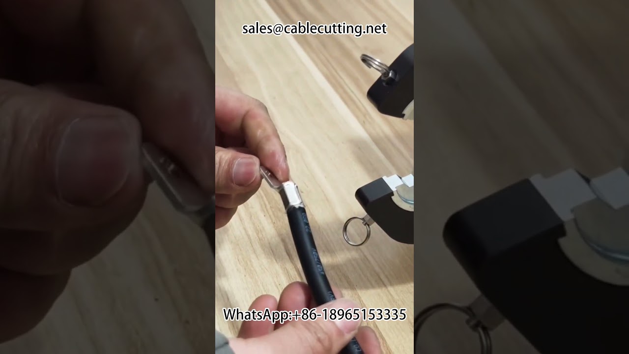 Electric terminal crimping machine, crimping hexagonal copper nose