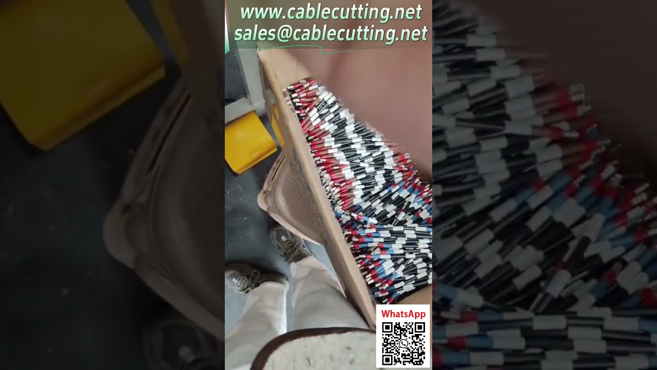 電動端子壓接機  高效壓接管型端子 #工業自動化 #智慧製造