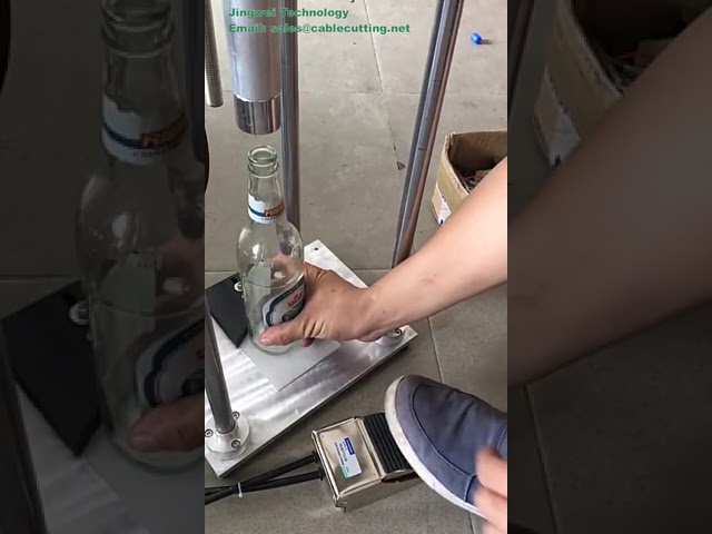 Semi Automatic Pneumatic Beer Bottle Capping Machine, Beer Bottle Capper