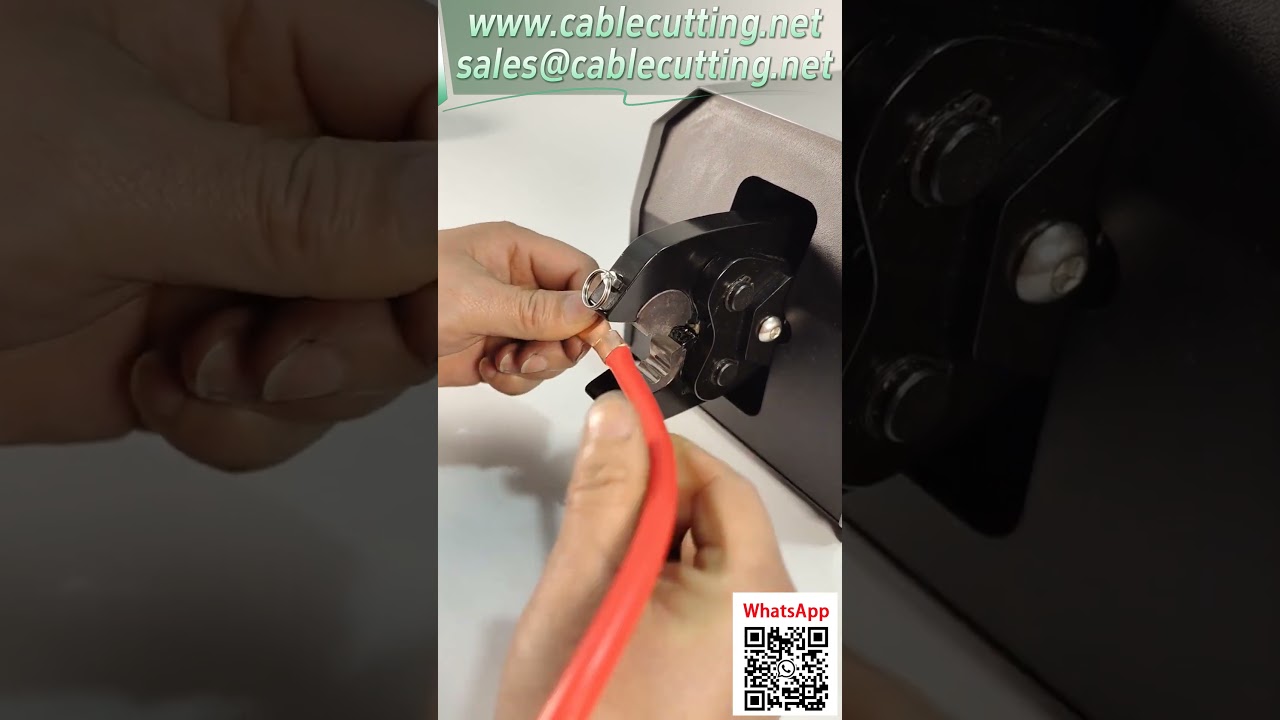 氣動壓接機  客製模具解決150A開口鼻壓接難題 線細端子大 #支援客製