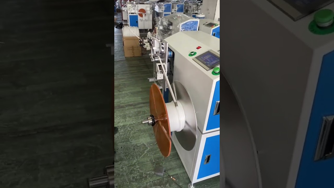 Precise Metering & Neat Coiling of Foam & Silicone Strips with Fast Cutting #factory #machine