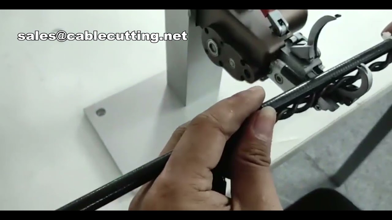Automatic Nylon Cable Tie Tying Machine Click Nylon Handheld Electric Cable Harness Binding Machine,