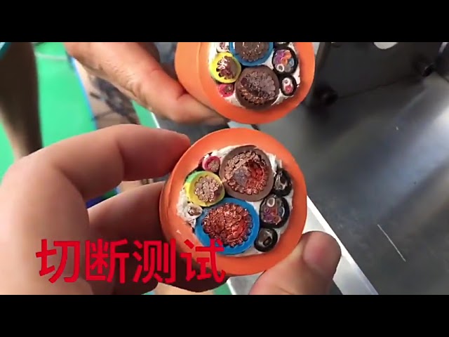 Large Square Wire & Cable Cutting Machine   Pneumatic 160mm² Wire Cutter