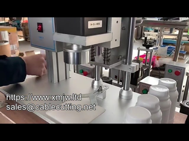 WPM 450 Hot Selling Desktop High Speed Semi Automatic Plastic Bottle Capping Machine