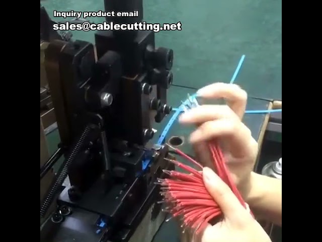 Automatic Wire Crimping Machine For Sale,Automatic Used Terminal Crimping Machine Designed For Thick