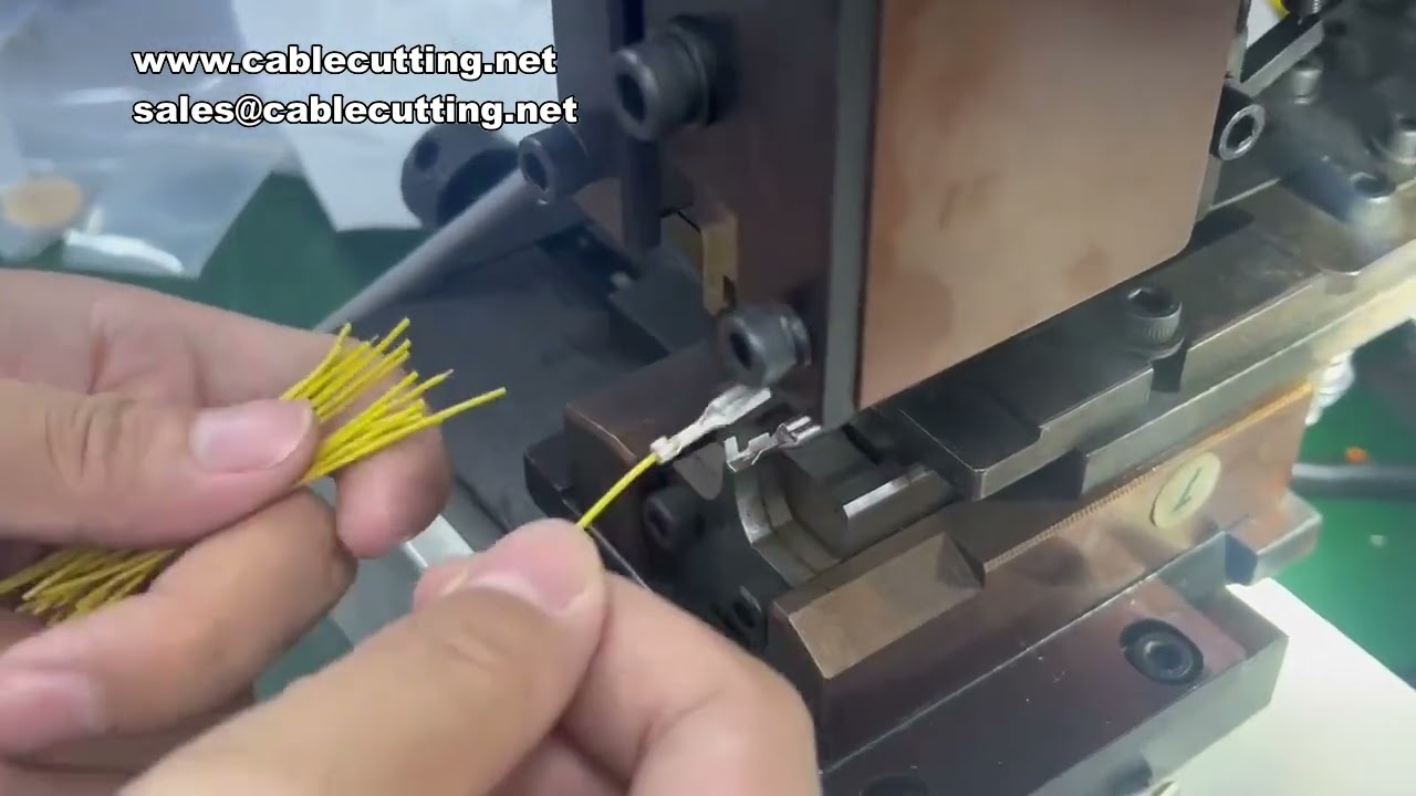 1 5T 110V Semi Automatic Terminal Crimping Machine With Crimping Applicator