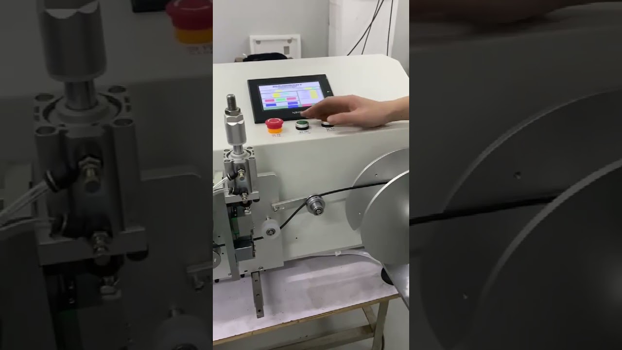 Coil Winding Machine Can Meter Counting Cutting Touch Screen Automatic Winder for 60 300mm Wire 4In1
