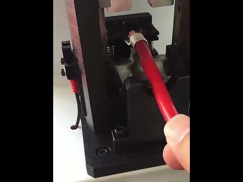 40T Hydraulic Electric Terminal Crimping Machine   New Energy Cable Lug Crimper