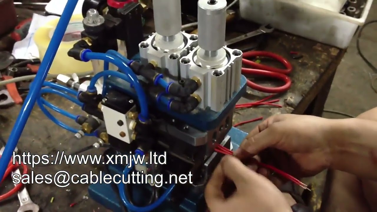 Multiple Wire Stripping Cutting Machine WPM 3fn With Heater