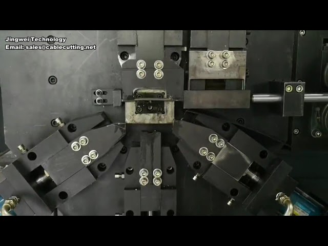 Hydraulic four head frame bending machine, hydraulic four head frame bending machine