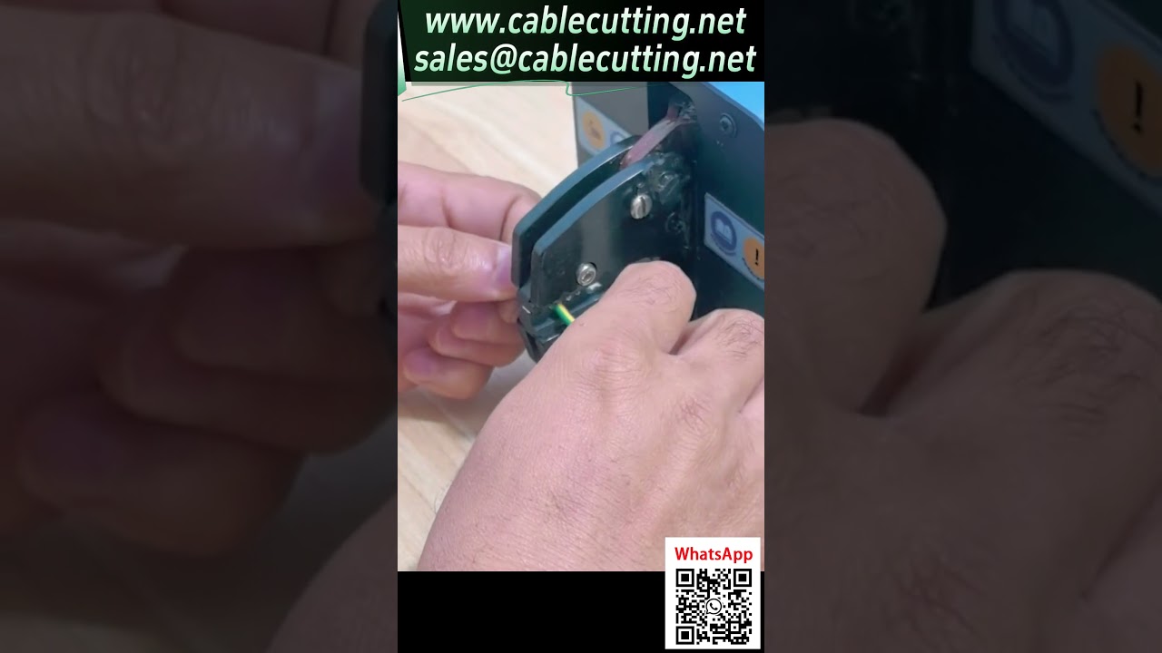 氣動壓線鉗  壓接效果實拍展示