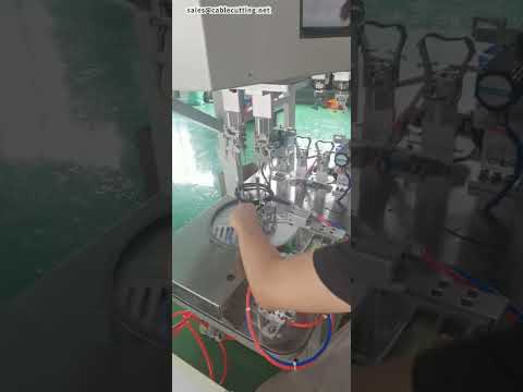 HDMI Cable Round Double Tying Machine On Site Setup OK #factory #machine