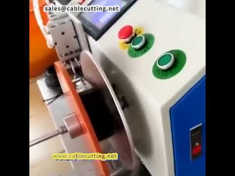 Automatic meter winding and wire binding machine DC power cord data wire winding machine