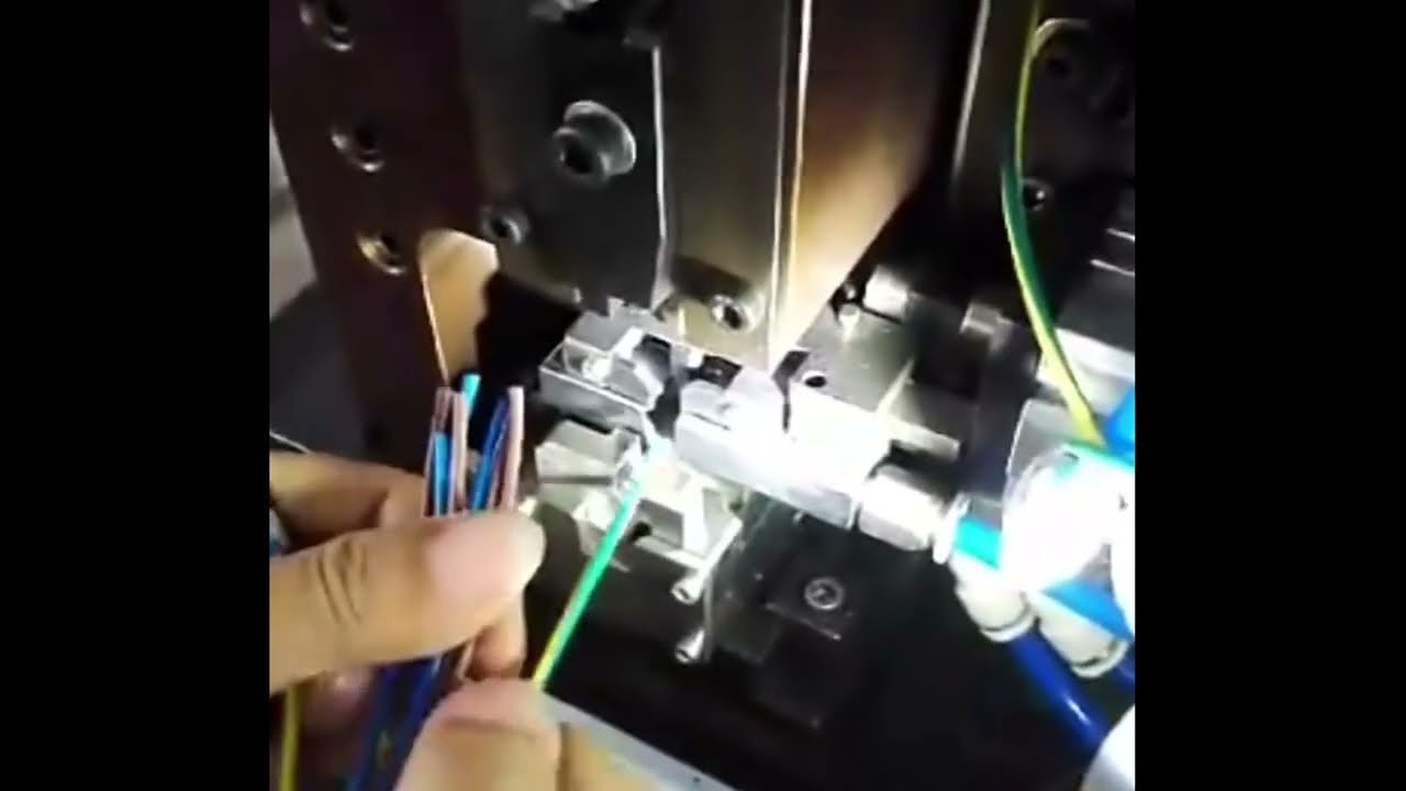 Mute 2t Direct Feeding Terminal Crimping Machine Oem Pneumatic Wire Connector Crimp Machine