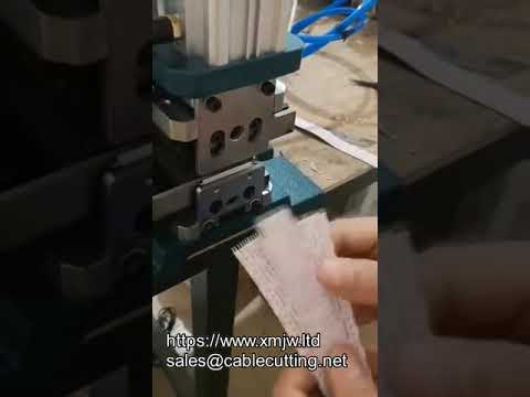 Small Automatic Manual Pneumatic Wire Stripping Machine Outside Skin Cutting Stripping Machine Small