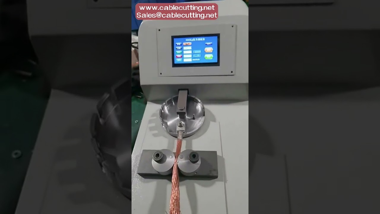 LCD Display Electric Harness Terminal Pull Tester Machine With Memory Storage Aluminum Alloy Handle