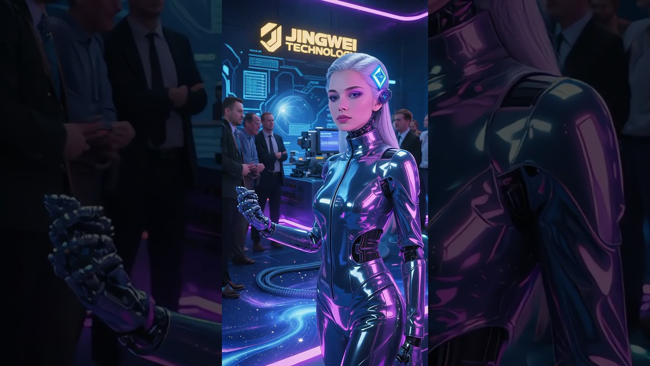 These female robots have functions such as performing work tasks, assisting in reproduction. #robot