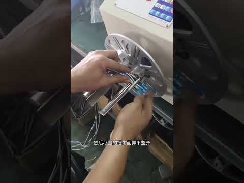Wire Winding and Tying Machine for Wire Processing #machine #cablewirestrippingmachine #automobile