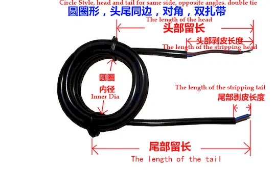 Automata huzalvágó, csupaszító, tekercselő és sodró-kötöző WPM-02SL Thumb