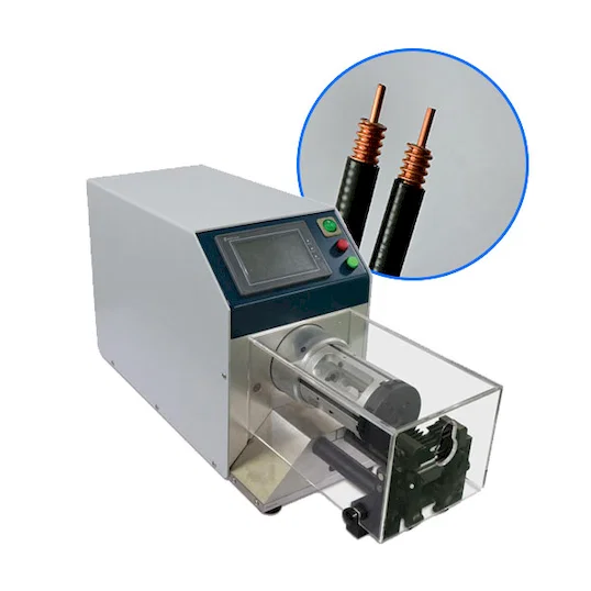 Félautomata koaxiális kábel csupaszító WPM-8608 - Vezeték_Vágó_és_Csupaszító_Gép