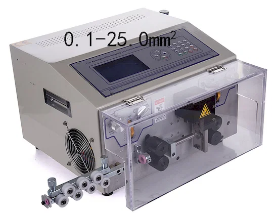 Nagy teherbírású huzalcsupaszító és vágógép WPM-MAX2-25 25mm2 - Automata_Vezeték_Csupaszító_Gép