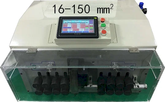 Nagy teherbírású huzalcsupaszító gép WPM-09MAX3 150mm2 - Automata_Vezeték_Csupaszító_Gép